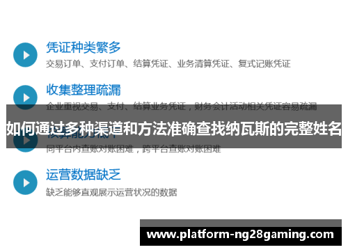 如何通过多种渠道和方法准确查找纳瓦斯的完整姓名