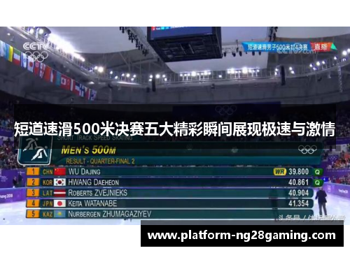 短道速滑500米决赛五大精彩瞬间展现极速与激情